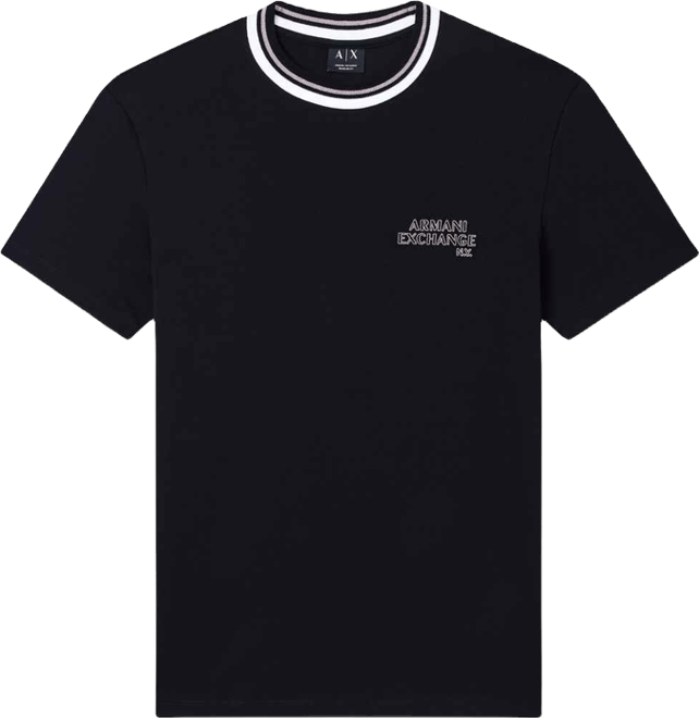 Men's Short Sleeve Tipping Logo T-Shirt