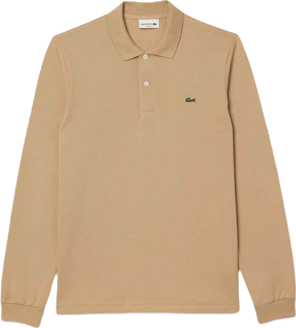 Men's Classic Fit Long-Sleeve Polo Shirt