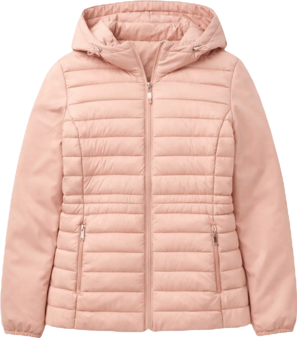 Women's Mixed-Media Packable Coat