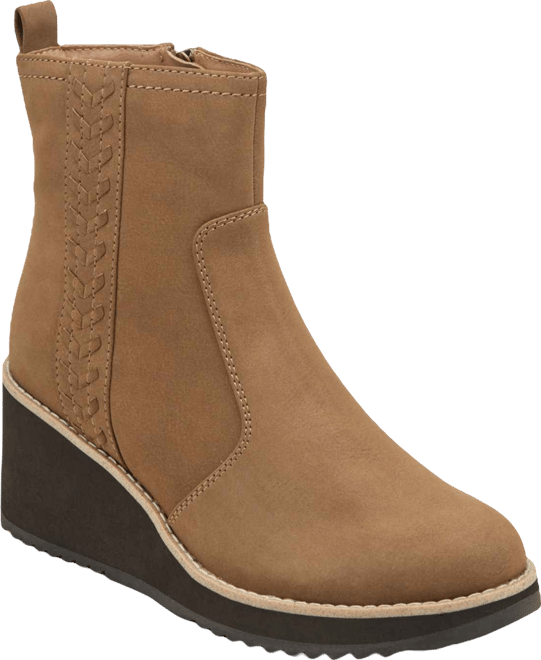 Women's Camryn Wedge Heel Casual Ankle Booties