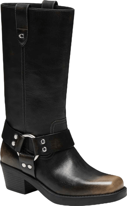 Women's Harness Loved Leather Pull-On Boots