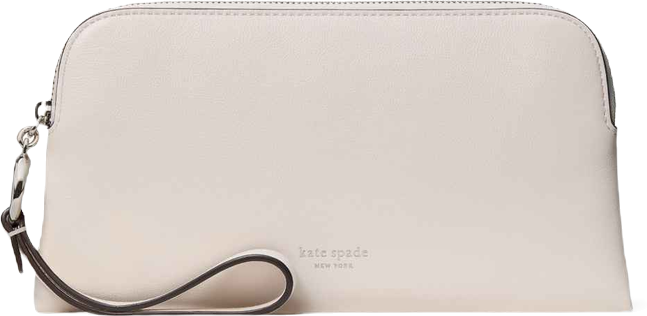 Halo Fine Grain Leather Wristlet