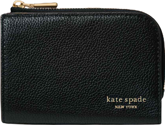 Devin Pebbled Leather Compact Wallet