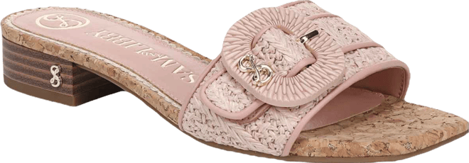 Women's Kandie Low Block Heel Slides Sandals