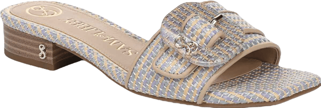 Women's Kandie Low Block Heel Slides Sandals