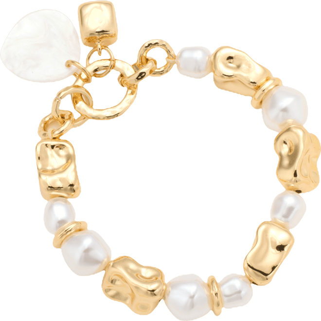 Imitation Pearl Stretch Bracelet, Macy's Exclusive