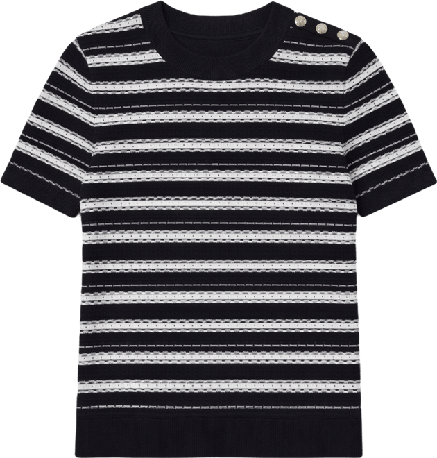 Women's Striped Crewneck Sweater