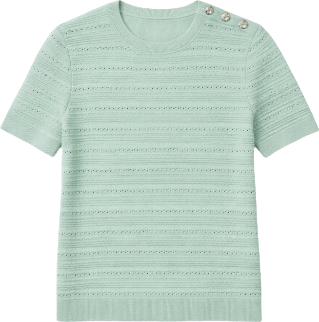 Women's Solid Crewneck Sweater