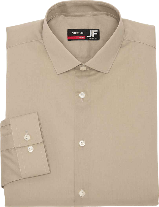 J. Ferrar Ultra Comfort Mens Slim Fit Stretch Fabric Wrinkle Free Long  Sleeve Dress Shirt - JCPenney