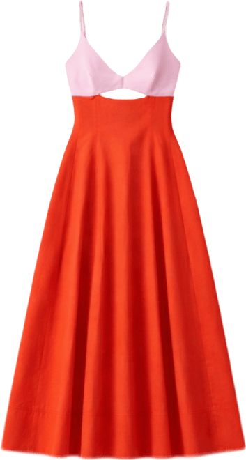 SIMKHAI Maddy Cutout Maxi Dress | Bloomingdale's Women