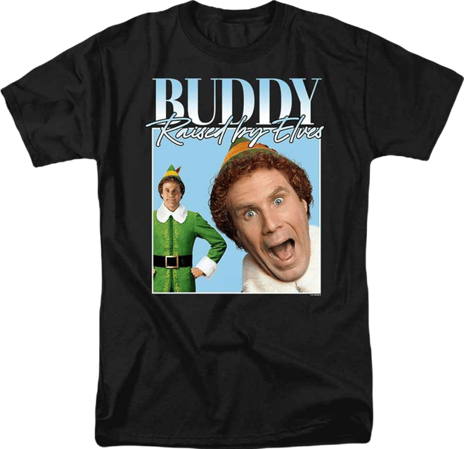 Men's Buddy Christmas Homage T Shirt