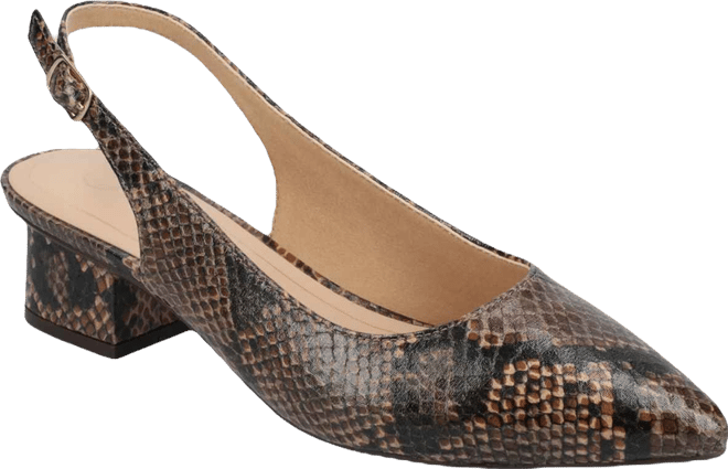 Women's Sylvia Block Heel Slingback Pumps