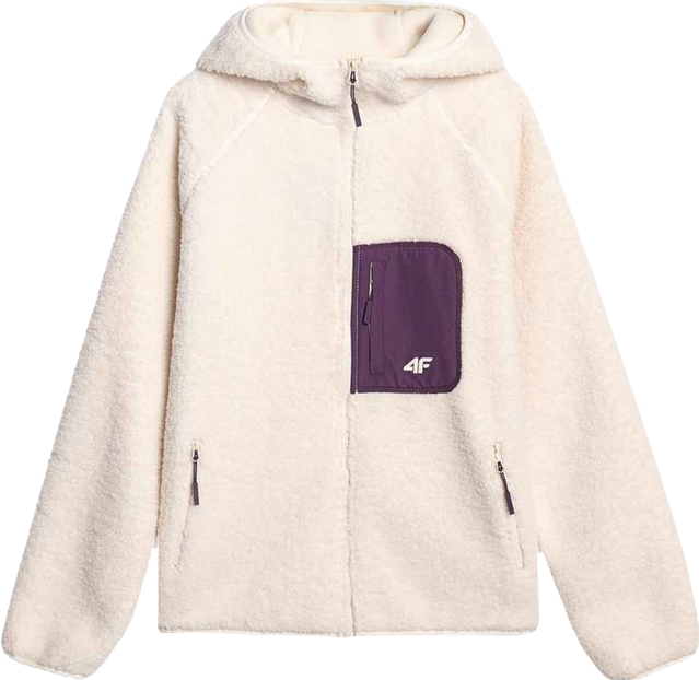 Women's regular sherpa fleece with hood
