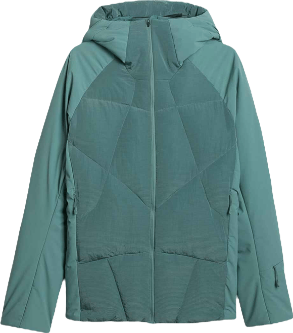 Women's ski down jacket with Primaloft Silver filling