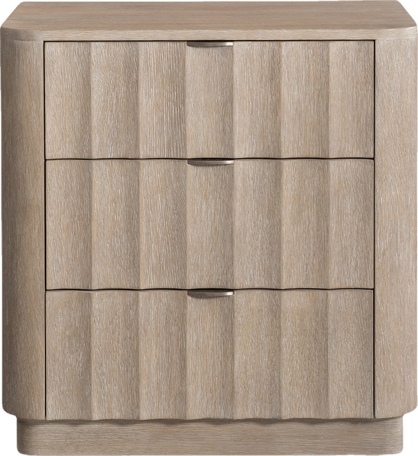 21" Wood Loggia Nightstand