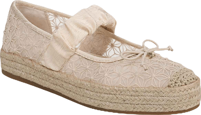 Women's Lillie Mesh Mary-Jane Espadrille Flats