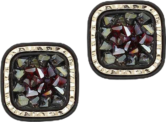 Women's Crystal Stud Earrings