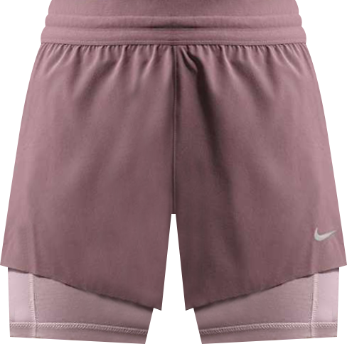 Nike Swift 女款 Dri-FIT 中腰二合一跑步短褲