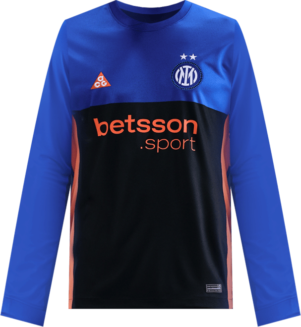 Inter Mailand 2026 Stadium SE Nike ACG Replika-Fußball-Longsleeve mit Dri-FIT-Technologie (Herren)