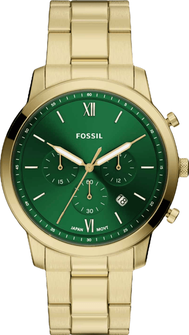 Men's Neutra Chronograph Gold-Tone Stainless Steel Watch, 44mm