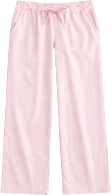 Juniors' Drawstring-Waist Wide-Leg Jeans