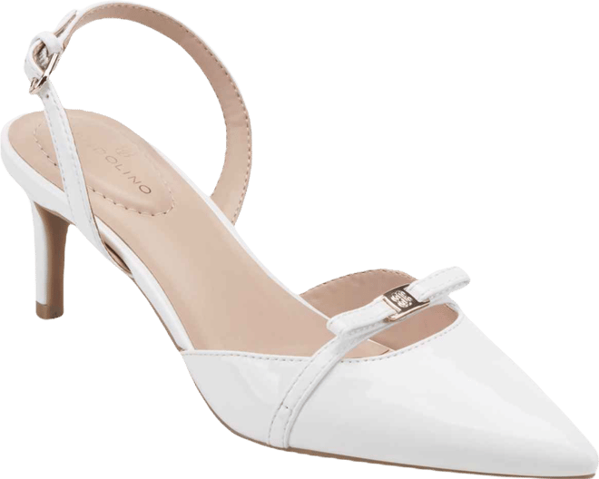 Women's Pracen Bow Pointy Toe Slingback Pumps