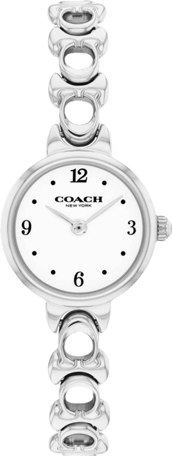 Women's Iris Silver Tone Stainless Steel Bracelet Watch, 22.5mm