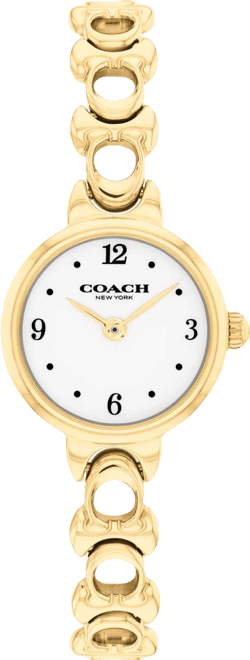 Women's Iris Gold Tone Stainless Steel Bracelet Watch, 22.5mm