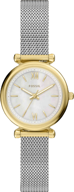 Women's Carlie Three-Hand Stainless Steel Watch, 28mm