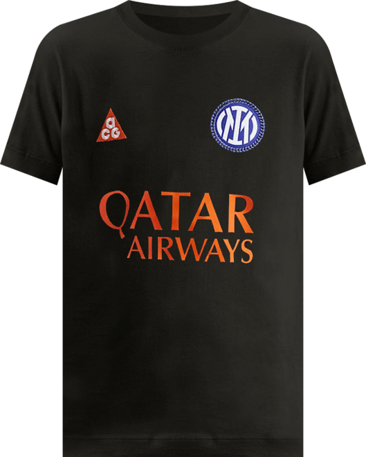Inter Milan Academy Pro SE Big Kids' Nike ACG Dri-FIT Soccer Short-Sleeve Pre-Match Top