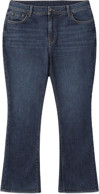 Plus Size Itty Bitty Boot Cut Jeans