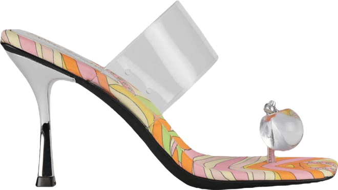 Women's Aqueous Embellished High-Heel Dress Mules