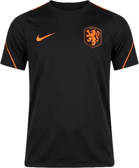 Hollandia Strike Nike Soccer Dri-FIT rövid ujjú futballfelső nagyobb gyerekeknek