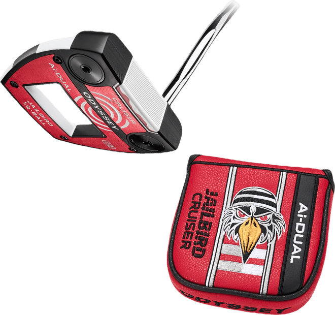 Odyssey Ai-DUAL Jailbird Cruiser 1/2 Ball Putter | Golf Galaxy
