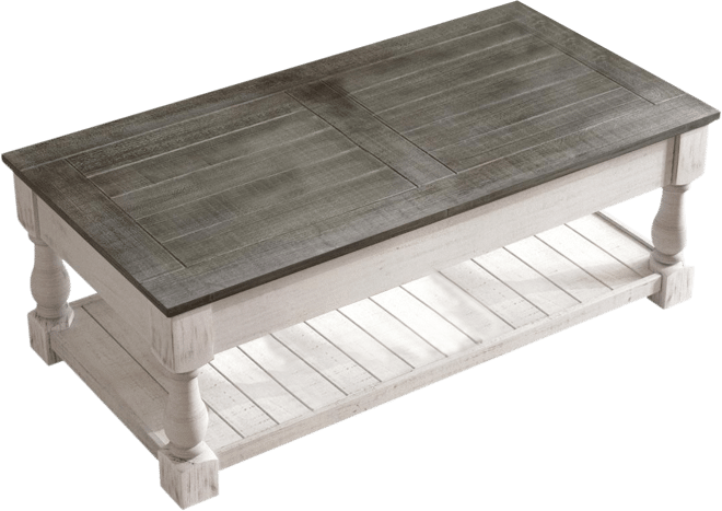 Farmhouse Lift Top Coffee Table with Storage