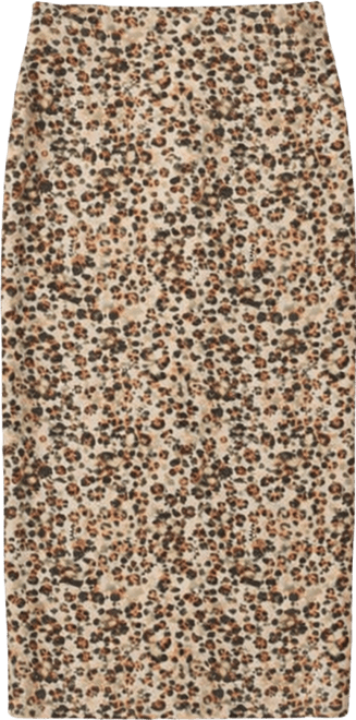 Women's Ginni Mid-Waist Column Midi Skirt