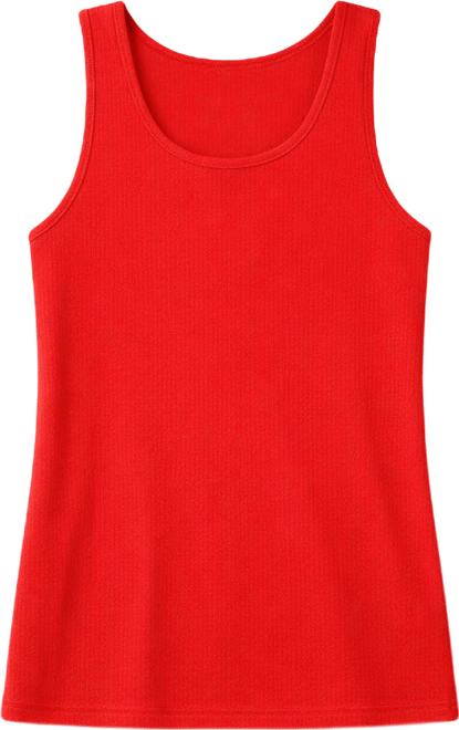 Women's Loose Fit Ribbed Tank Top