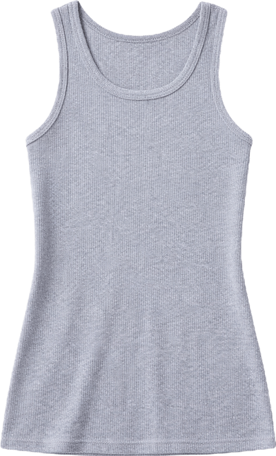 Women's Loose Fit Ribbed Tank Top
