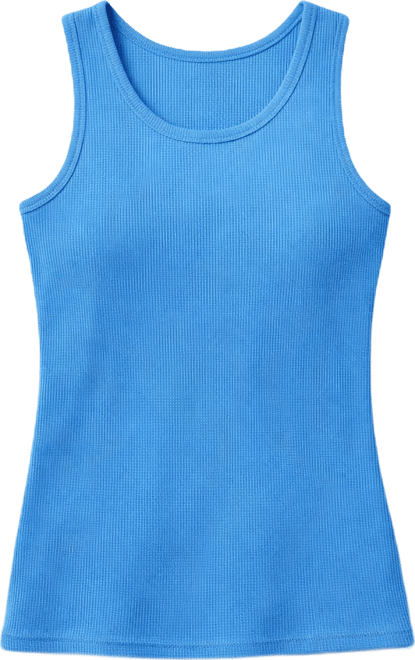 Women's Loose Fit Ribbed Tank Top
