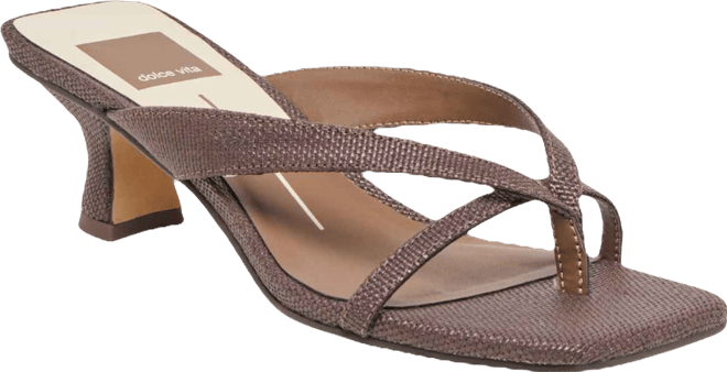 Women's Brevel Thong Low Block Heel Dress Sandals