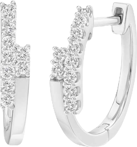 Diamond (1/6 ct. t.w.) Earrings in Sterling Silver