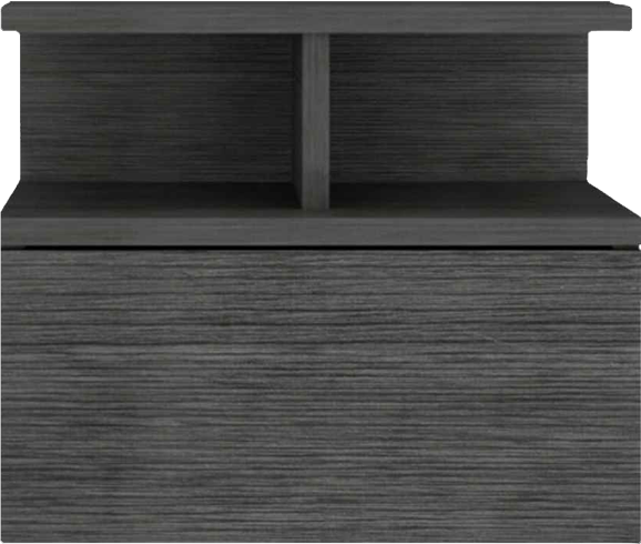 Nightstand Floating Flopini, Bedroom, Smokey Oak