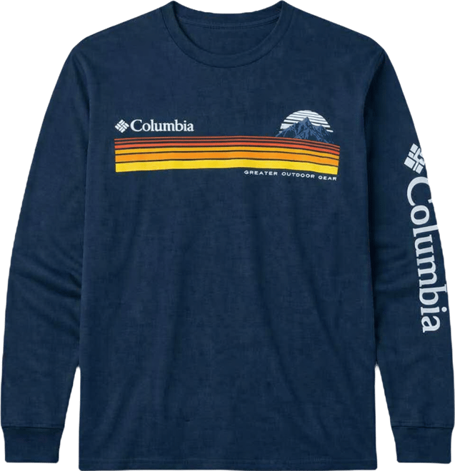 Men's Gauge Graphic Long Sleeve T-Shirt