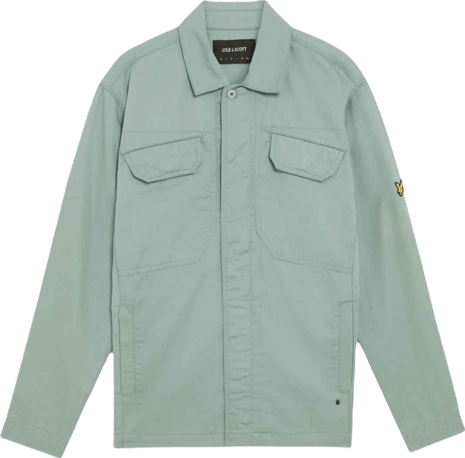 Men's Long Sleeve Multi Pocket Overshirt