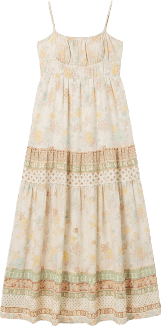 Women's Lillie Adjustable Strap Printed Maxi Dress