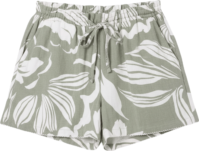 Women's Layne Floral Relaxed Pull-On Shorts