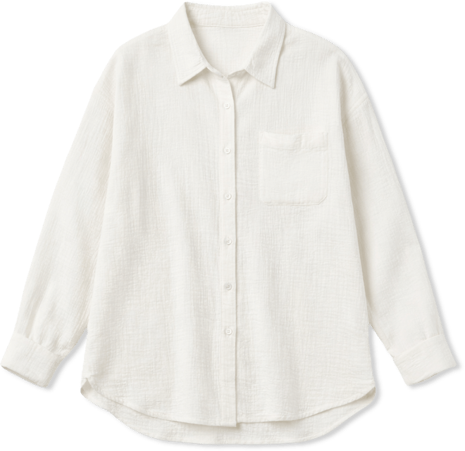 Women's Leni Oversized Long-Sleeve Shirt