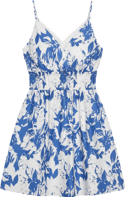 Women's Enigmatic Floral Mini Beach Dress