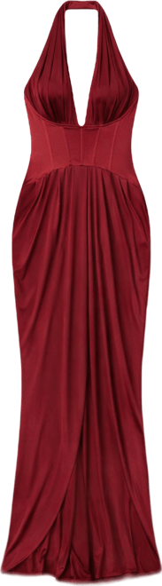 Women's Drape And Destiny Maxi Dress