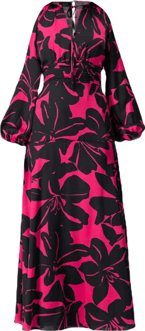 Women's Off-Shoulder Long Sleeve Maxi Dress